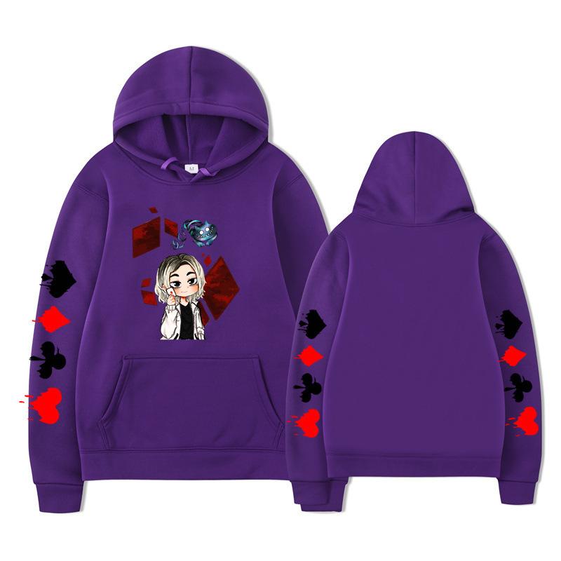 Hunter X Hunter Japanische Animation Hoodie Herren Damen Harajuku Pullover Streetwear Unisex Herbst/Winter Plüsch-Sweater