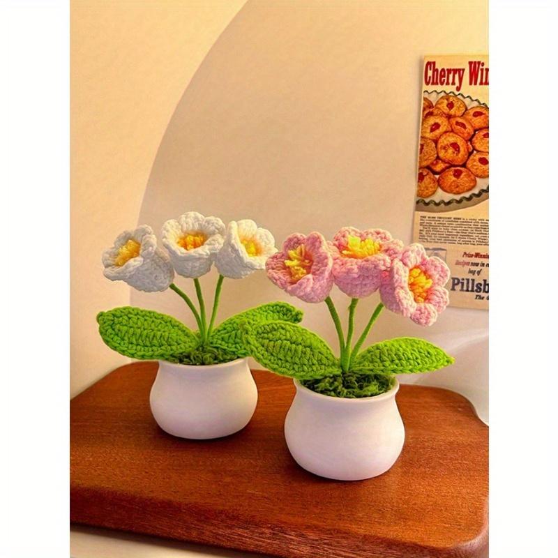 1pc Handmade Simulation Sunflower Potted Plant, Home Decoration, Car Ornament, Office Decoration, Table Decoration, Teacher's Day Gifts