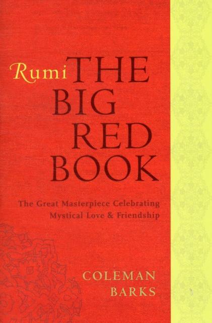 Rumi The Big Red Book by Coleman Barks Paperback Book 9780061905834