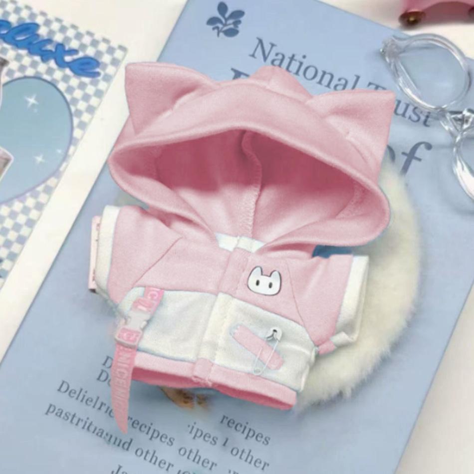10Cm/20Cm Animal Hoodie Set Cosplay Costumes For Plush Doll Clothes Accessories Prop Decoration