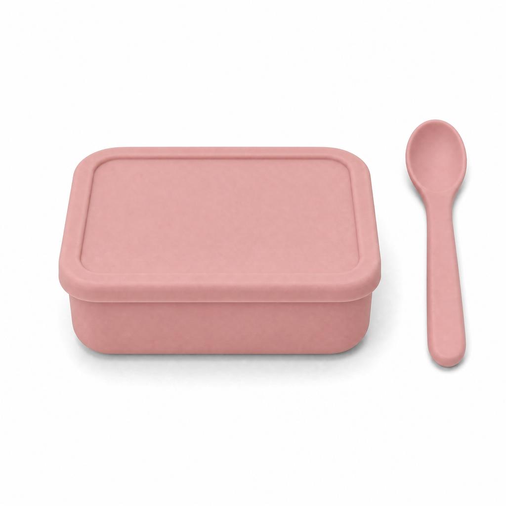 1300ml Large Silicone Meal Prep Box with Spoon 1/2/3 Compartment Portable Office Lunch Family Picnic Microwave Dishwasher Safe