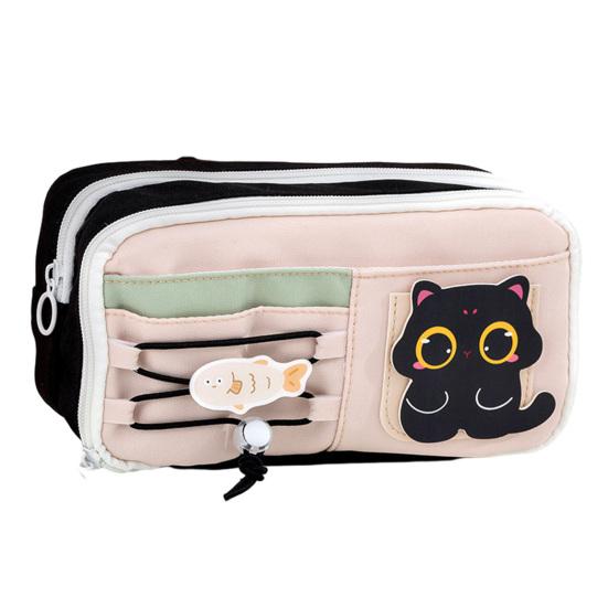 

Cheese Shape Pencil Case for Students Large Capacity Stationery Bag for Middle Elementary School Multi-Functional Unique Back-to-School Gift B