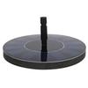 Outdoor Solar Powered Floating Bird Bath Water Fountain Pump Garden Pond Fountain Kit