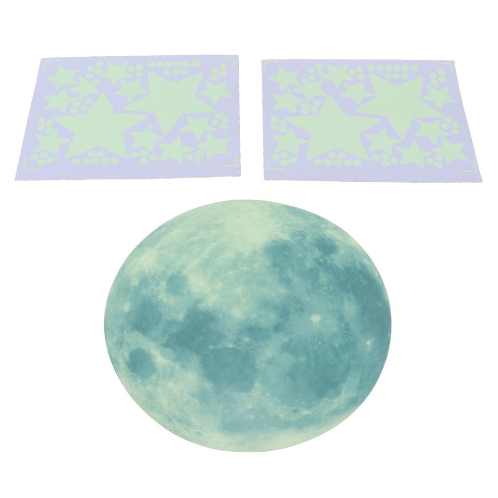 Planet Star Wall Stickers Luminous Wall Decals for Kids Room Baby Nursery Home Decoration