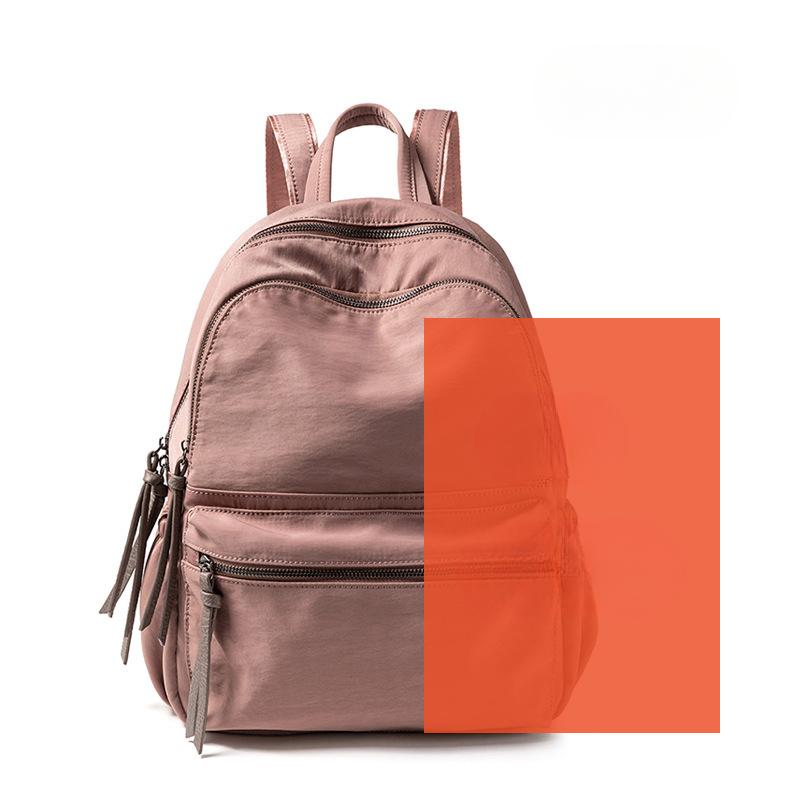 New Casual and Fashionable Simple Nylon Bag Lightweight and Easy To Match Oxford Cloth Backpack Student School Bag Backpack for Women