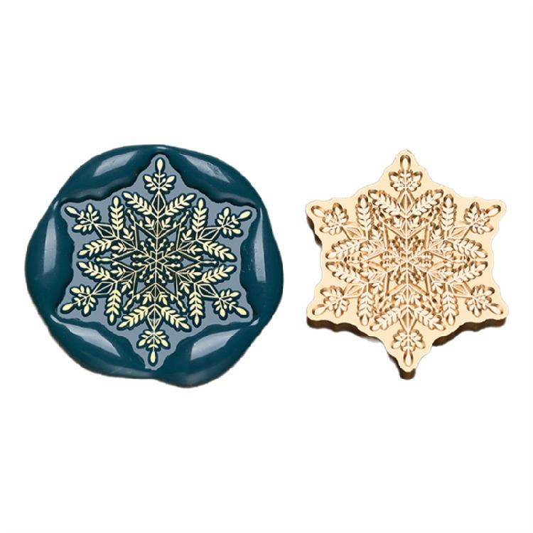 Christmas Vintage Sealing Stamp Head for Wedding Invitations Envelope Scrapbooking, Embossed Sealing Stamp Replacements