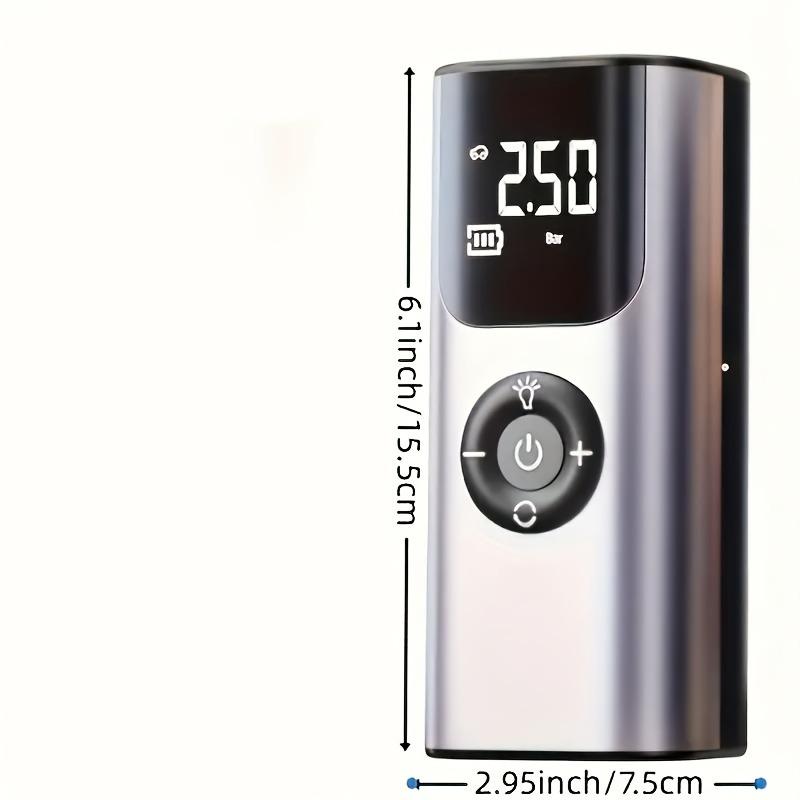 Portable Car Air Pump Electric Tire Inflator Air Compressor Intelligent Digital Tire Inflator For Car Motorcycle Bicycle Ball