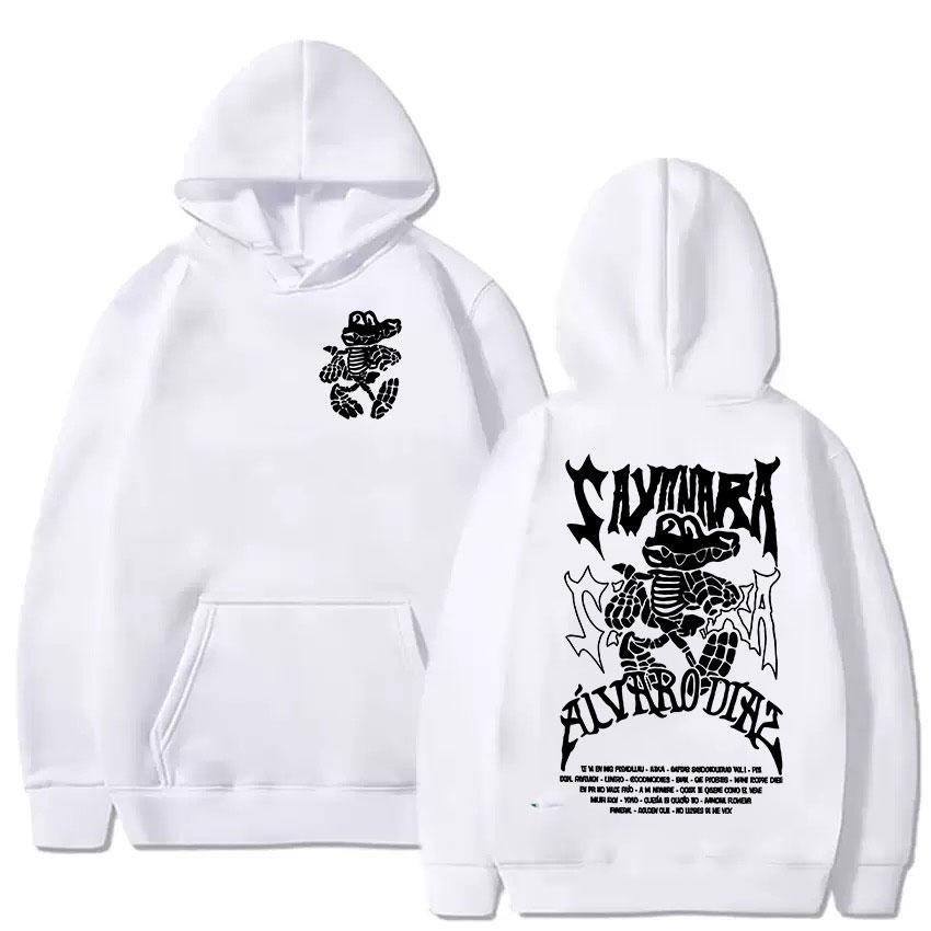 Rapper Alvaro Diaz Sayonara 2025 Album Graphic Hoodie Men Women Fashion Oversized Sweatshirt Casual Fleece Tops Pullover Hoodies