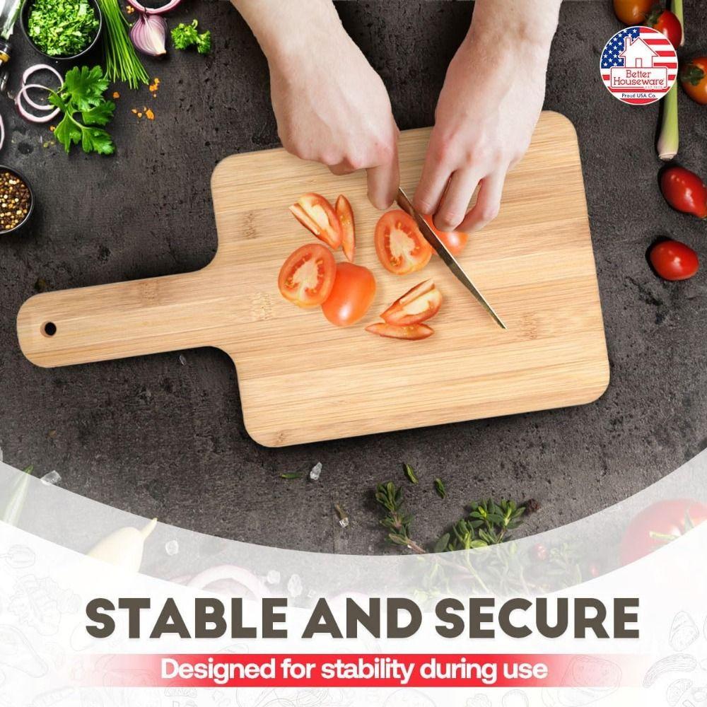 Nonstick Pizza Making Tray Hanging Hole Food Serving Plate Sturdy Wooden Pizza Paddle  Baking Bread