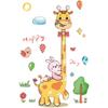 Cartoon Height Sticker Giraffe Baby Measuring Height Sticker Children Room Decoration Wall Sticker Self-adhesive XY9048