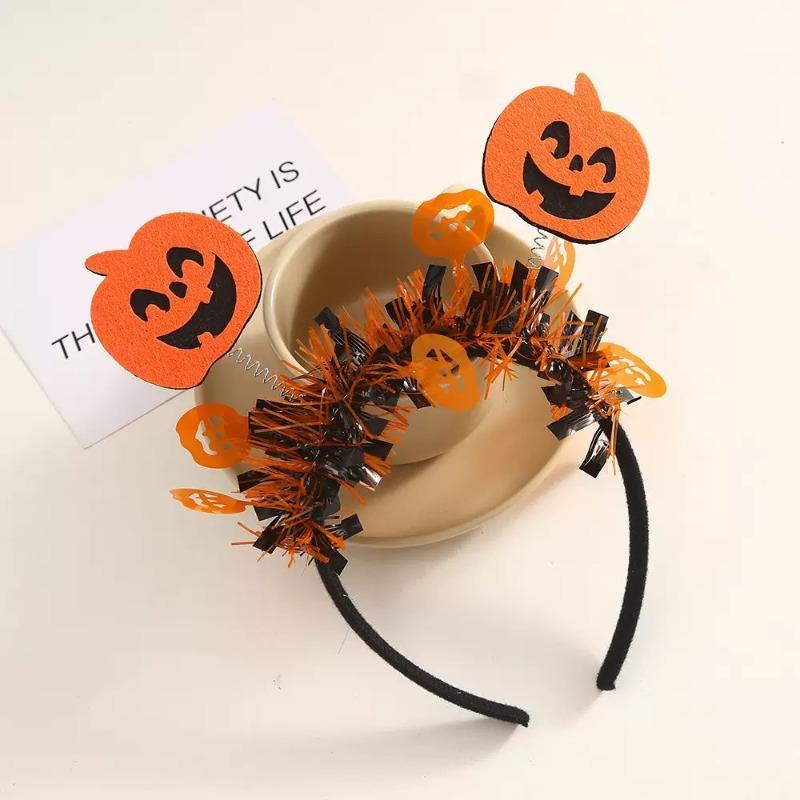 Halloween party pumpkin ghost headband funny party headdress decoration