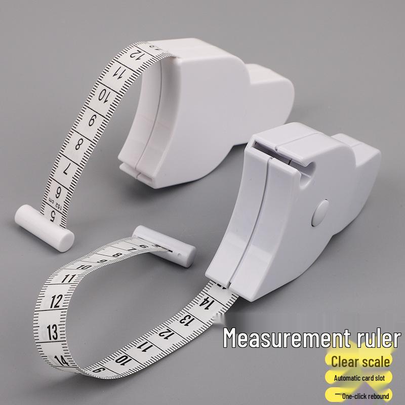 2-Piece Precise 3D Measurement Ruler Set for Waist, Leg, Abdomen, and Head