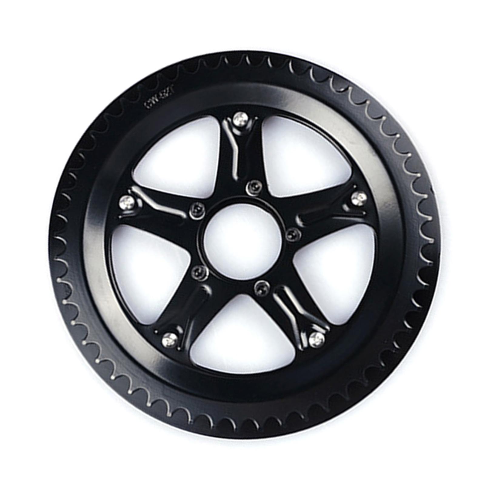 

Легка Зірочка Ланцюга Електричного Велосипеда 44T/46T/48T/52T Зірочка Середній Мотор Шатун Електричні Велосипедні Аксесуари 52