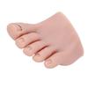 Linker/Rechter Nagelkunst-Trainingsfuß Weiches Silikon-Füßchen-Modell Für Nagelkunst-Training