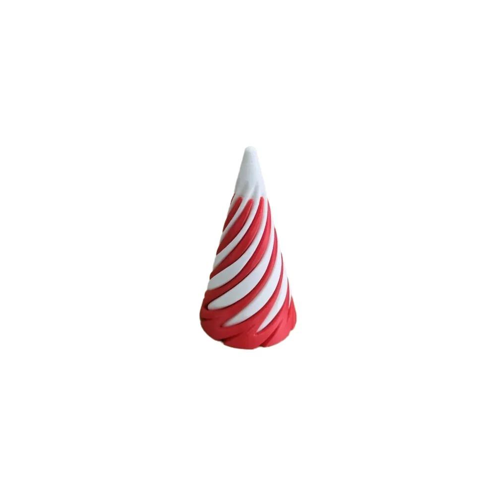 3D Printing Spiral Cone Pyramid Decompression Toy Creative Crossing Sculpture Stress Relief Gift