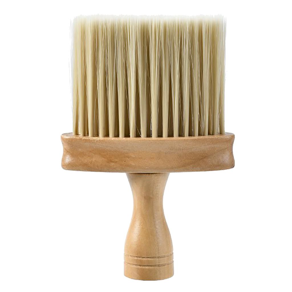 Keyboard Cleaning Brush Wooden Handle Soft Bristles Multifunction Portable Car Interior Detailing