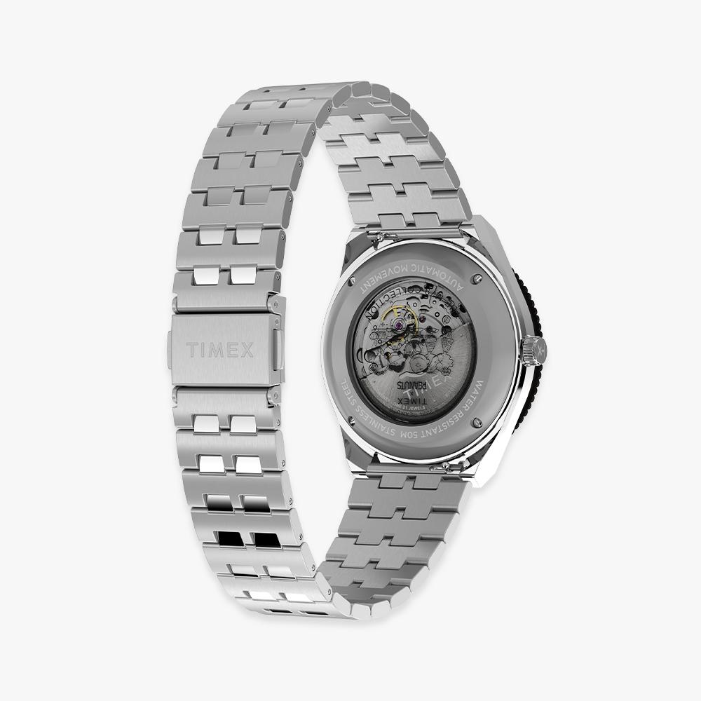 [Timex] M79 Automatic x Peanuts Sunray Dial Metal Watch 40mm TW2W47500