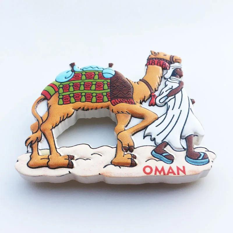 Oman Travelling Fridge Magnets Middle East Oman Tourism Souvenirs Fridge Magnetic Stickers Wedding Gifts Home Decoration Crafts