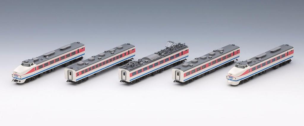 TOMYTEC TOMIX N Gauge JR 489 Series Kanazawa Depot, H03 Formation, Hakusan Basic Set 98594 Model Train