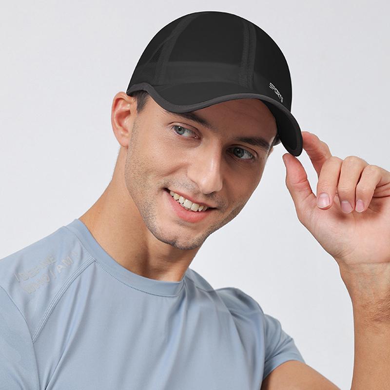 Spring Summer Outdoor Quick-drying Cap Men's Sports Running Baseball Cap Women's Thin Sunshade Sunscreen Cap