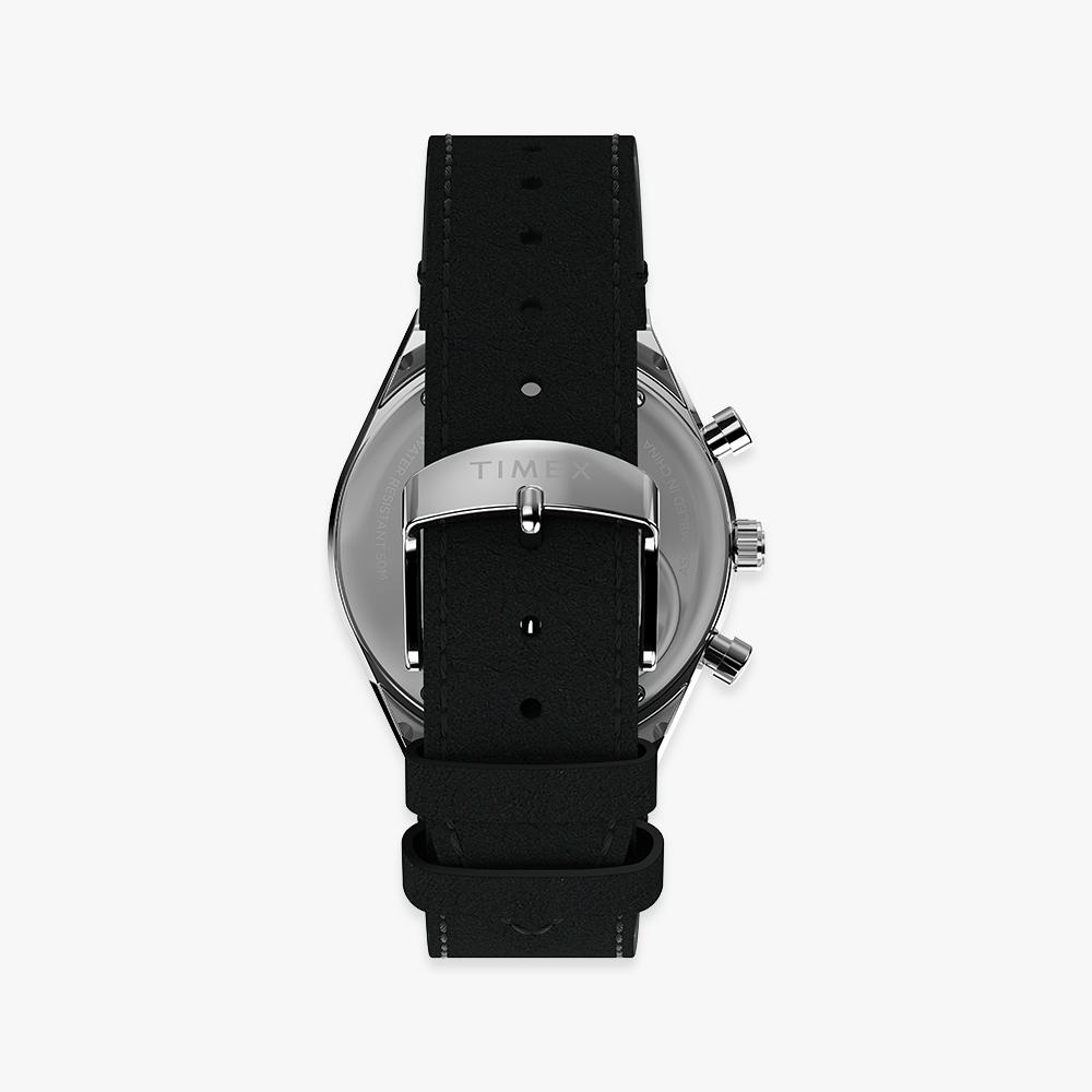 [Peanuts X Timex] Snoopy Chronograph 40mm Leather Watch - TW2W68900