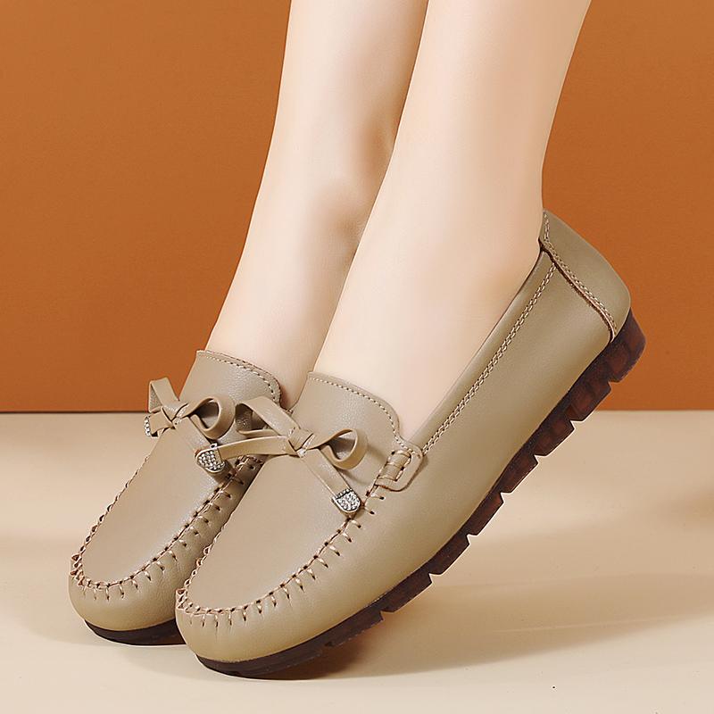 2026 New Fashion, Women's Flat Casual Shoes Casual, Durable, Versatile and Trendy Loafers, Bean Shoes,