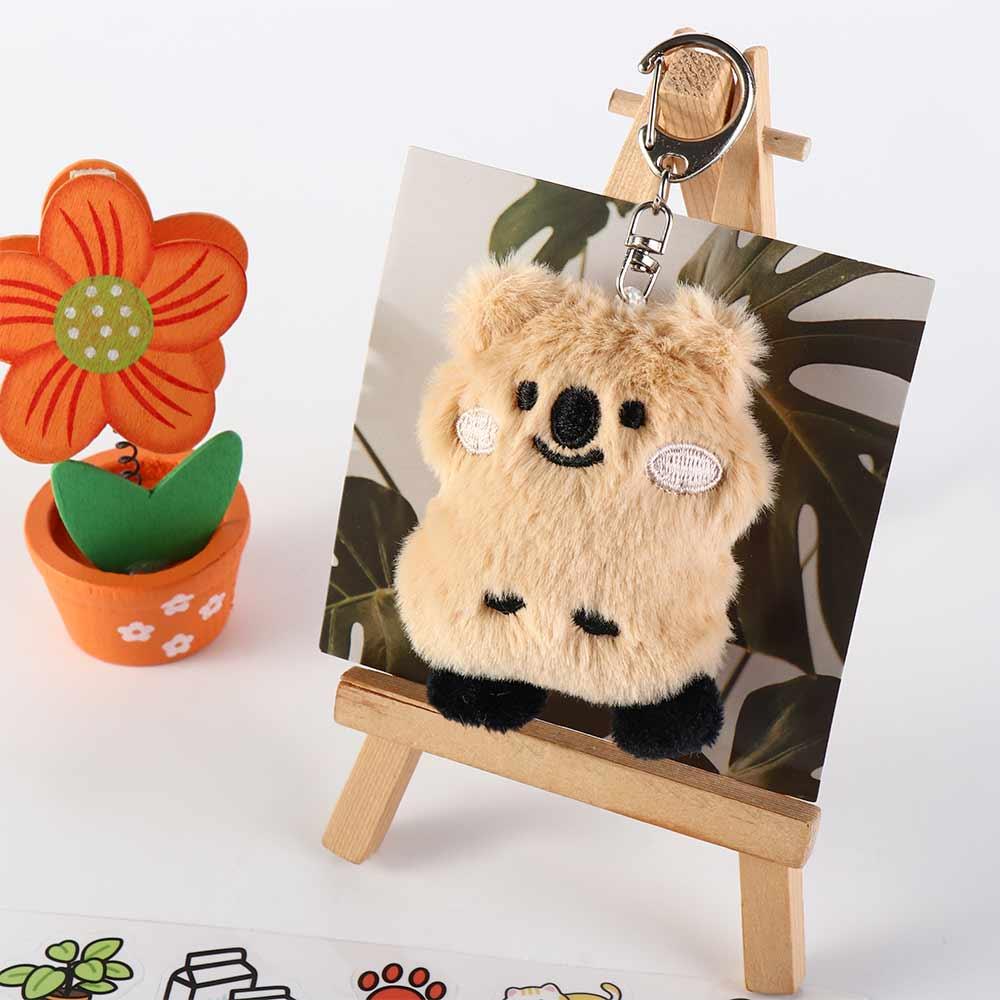 

Cartoon Koala Animal Koala Doll Keyring Bag Charms Plush Koala Keychain Delicate Children Gift Plush Koala
