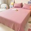1.5m Single Bed Cotton Sheet & Pillowcase Set, Fitted for Dorms - Winter Edition