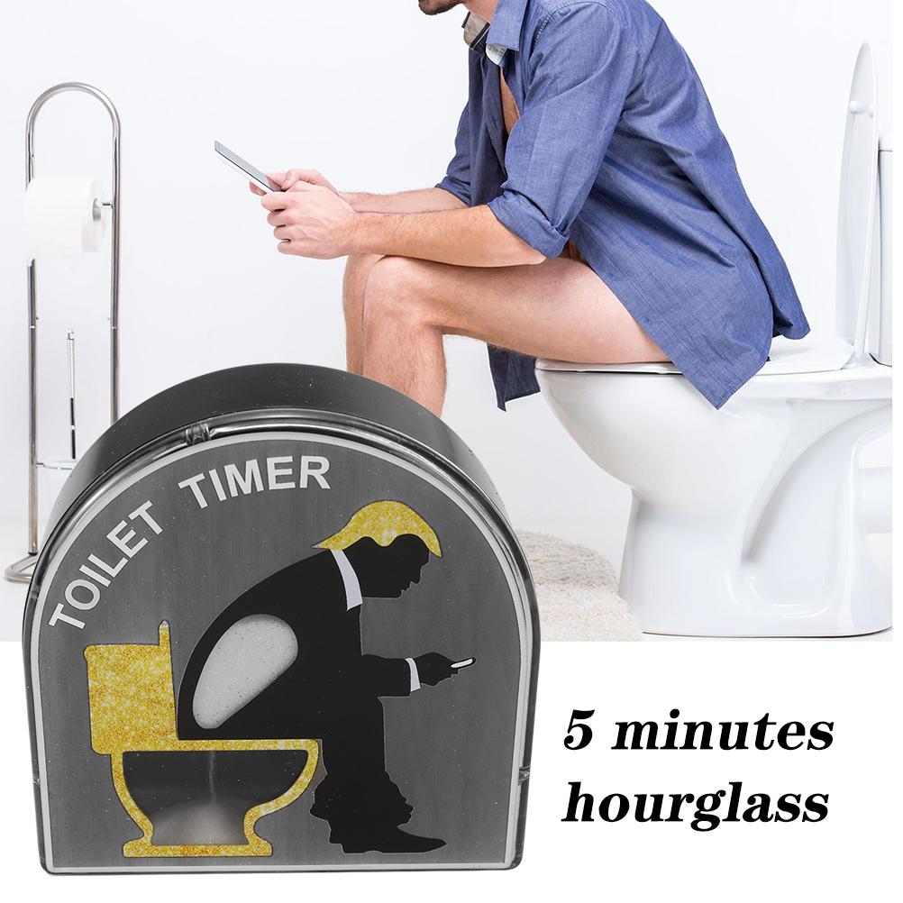 5 Minute Sand Toilet Hourglass Timer Children Brushing Timing Tool Home Garden Home Decor Toys