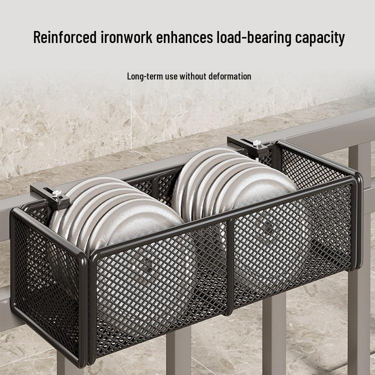 Wrought Iron Balcony Flower Stand & Succulent Rack