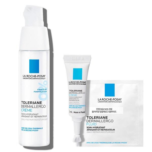 

La Roche-Posay Tolerien Derm Allergo Cream 40 мл + Tolerien Derm Allergo Cream 2 мл + Tolerien Derm Allergo Fluid 1,5 мл, 1 набор