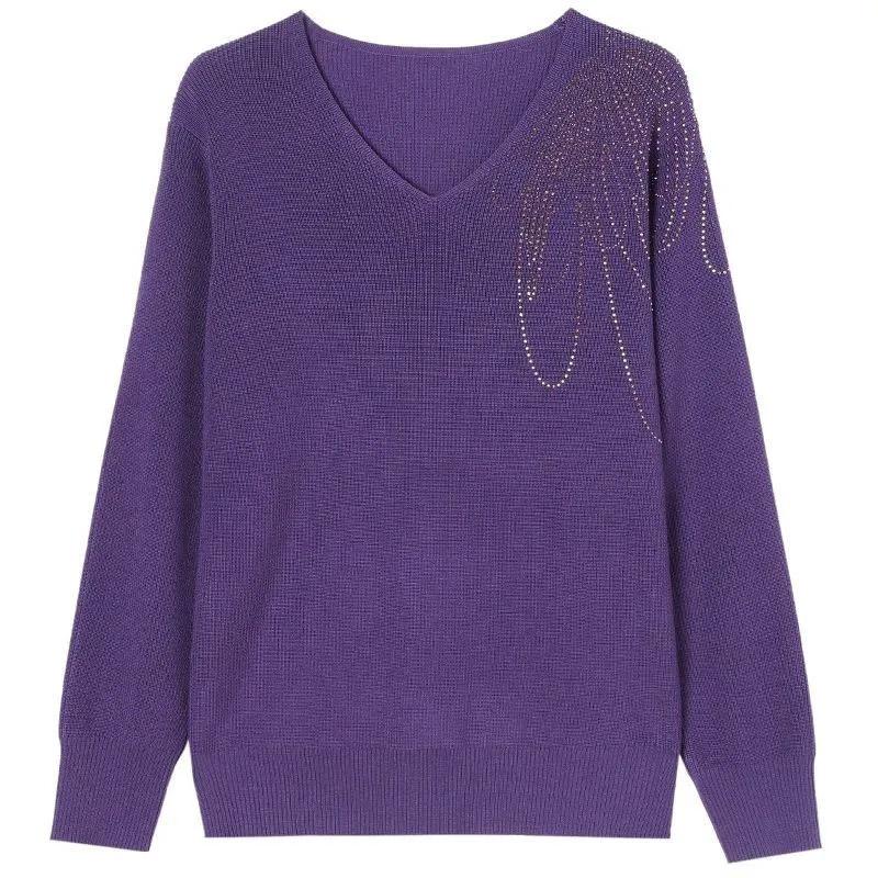 Sweater for Women Autumn Winter Pullover Warm Knitted Stretchy Long Sleeve Oversize Jumper Tops