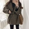 Hohe Qualität Mode Frühling Herbst Koreanische Version Tausend Revers Kurze Jacke Frauen Neue Tweed Casual Anzug