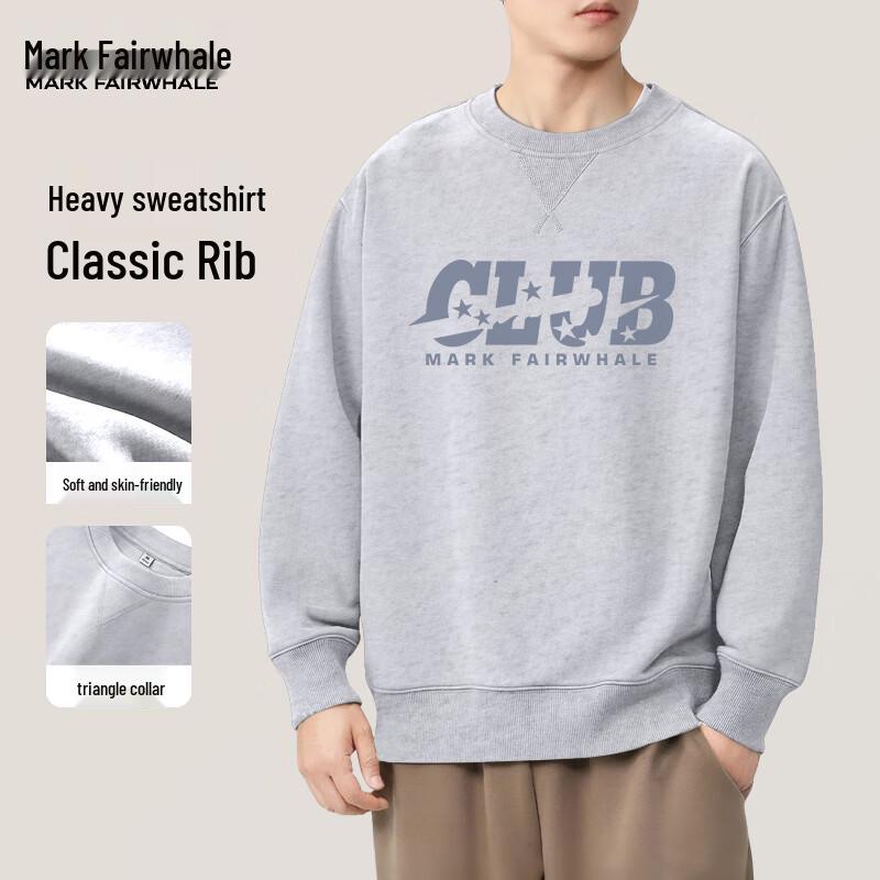 

Mark Fairwhale Men s American Style Heavyweight Crewneck Sweatshirt 5XL