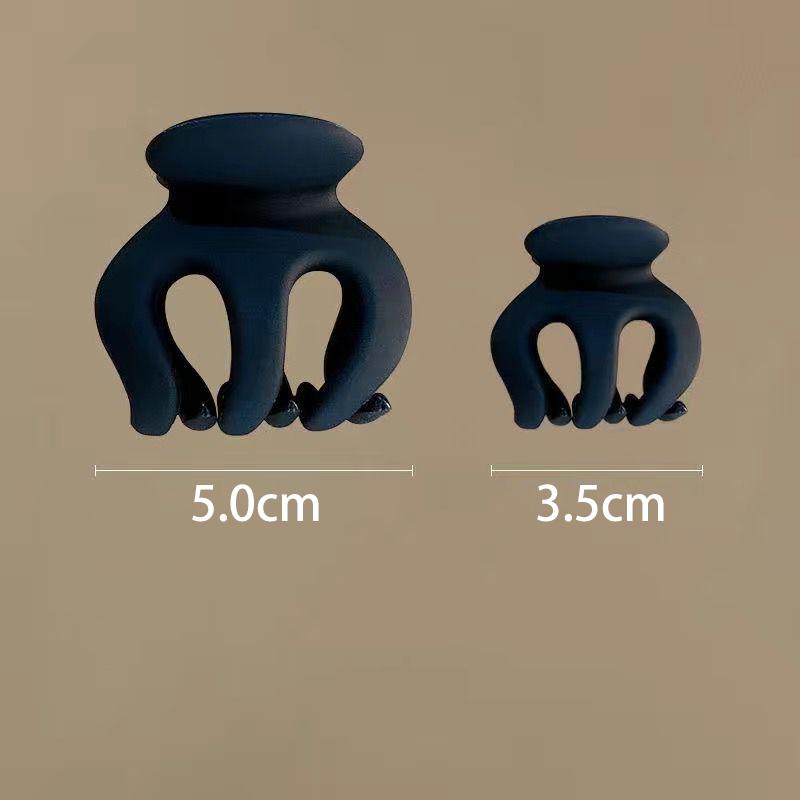 

2 шт./набор 5 см Заколки-крабы для волос Женские Девичьи Акриловый пластик Держатель для хвостика Зажимы для волос Заколки Заколка Аксессуары для волос