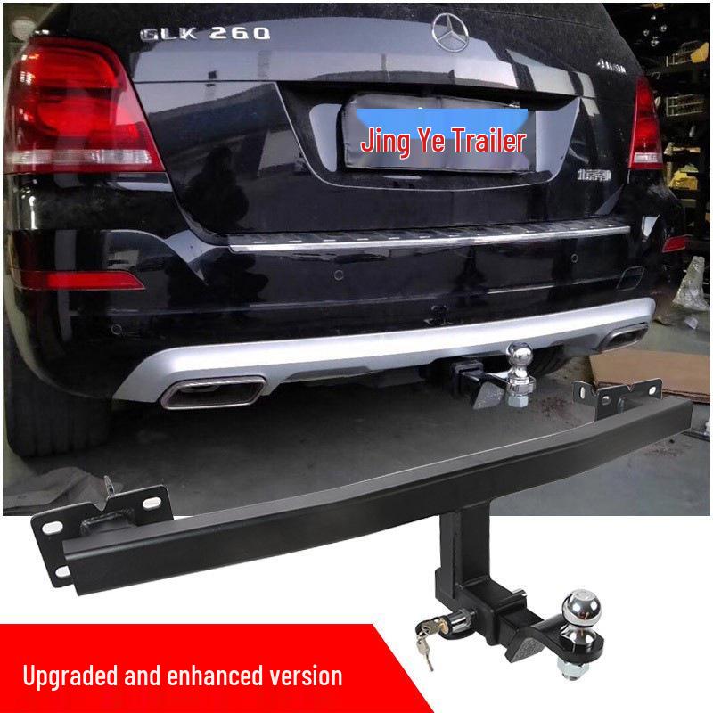 Compatible with Mercedes GLK200, GLK260, and 300/350 Rear Tow Hitch.