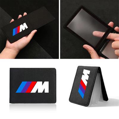Étui pour cartes de crédit en cuir PU Étui de protection pour documents de conduite automobile Pour M E34 E36 E60 E90 E46 E39 E70 F10 F20 F30 X5 X6 X1 M3 M5 M6 E71 F01 F02 F87