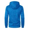 Men's Spring and Autumn Outerwear Sports Fitness Coat Casual Hoooded Knitted Jacket