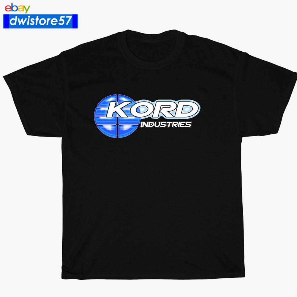 

New KORD Industries Logo Black/Navy/Whi wbr/ te/Grey T-Shirt S-5XL Unisex T-Shirt S