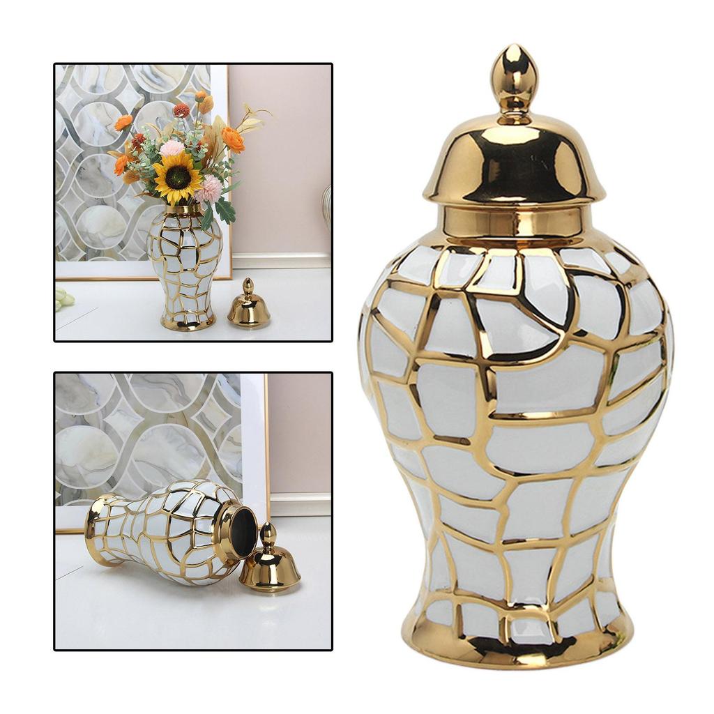 Porseleinen Ginger Jar Organizer Keramische voor Woonkamer