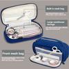 Cartoon Double-layer Pencil Bag Large Capacity Kids Stationery Bag Space Astronaut Pencil Case