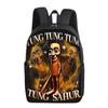 Cartoon Printing Casual Shoulder Bag Junior High School Students Large Capacity Backpacks