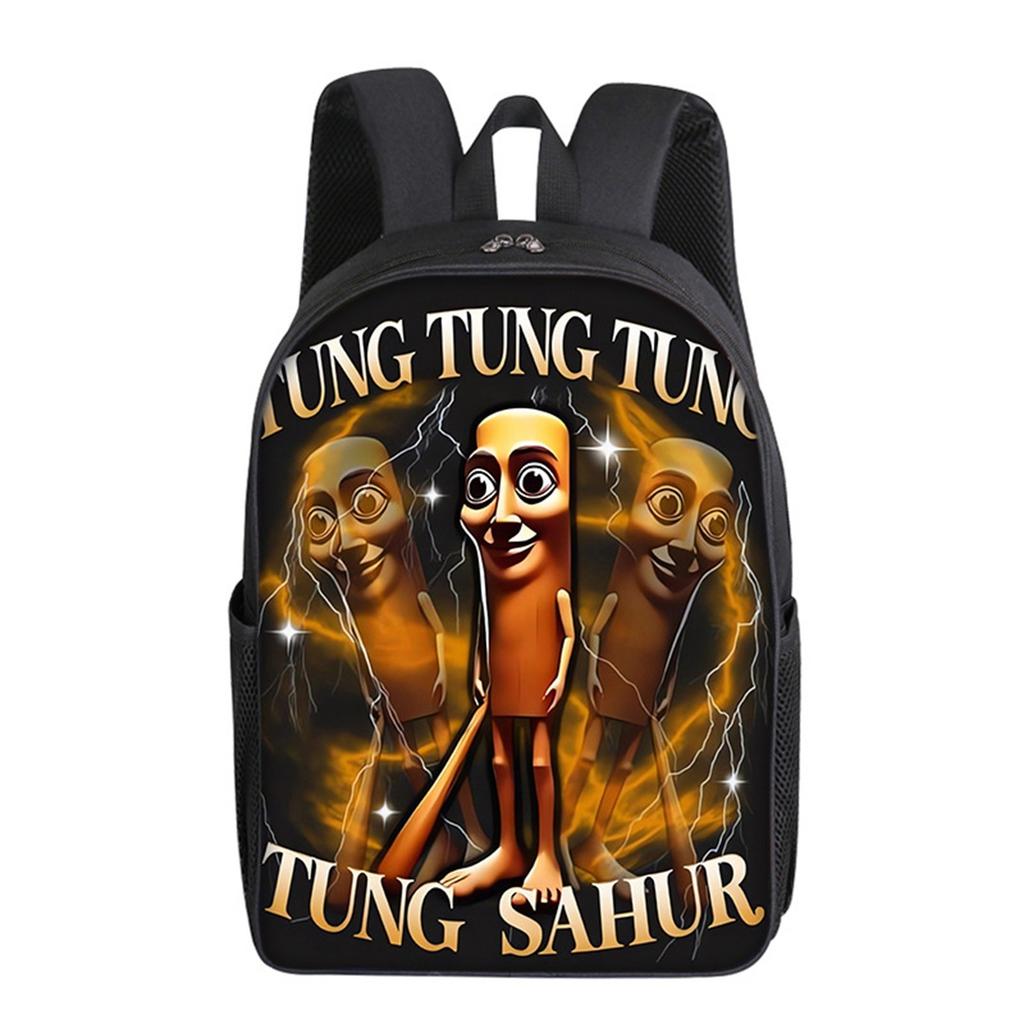 Cartoon Printing Casual Shoulder Bag Junior High School Students Large Capacity Backpacks