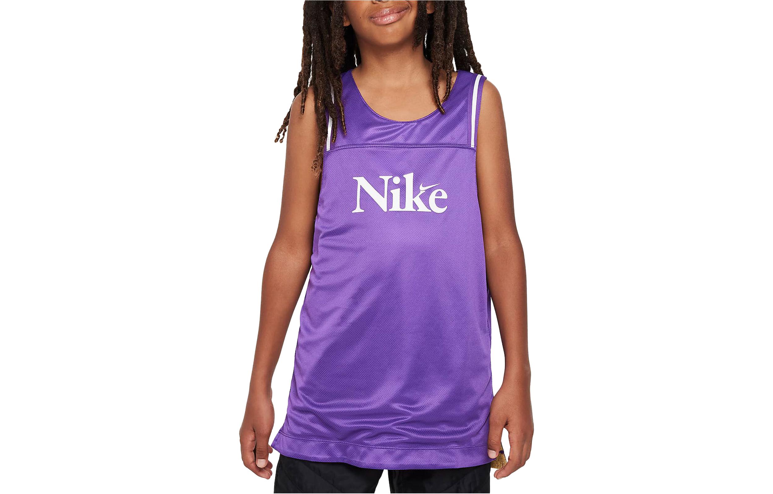 Nike Kids Casual Sportswear Crew Neck Moderate FD4010-599 M