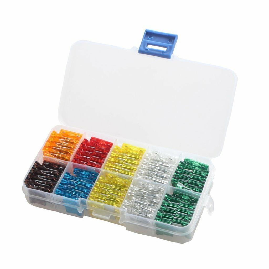 120 Assorted Car Truck Mini Low Profile Fuse 5,7.5,10,15,20,25,30 AMP Hot Sales