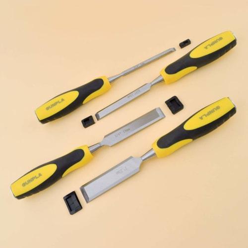 Gunpla Woodworking Chisel Set (4 pieces): 6/12/19/25mm