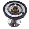 160 Degree Replacement Thermostat with Rubber Seal Engine Coolant Thermostat Metal for Chevy C6 for Corvette LS2 LS3 LS7