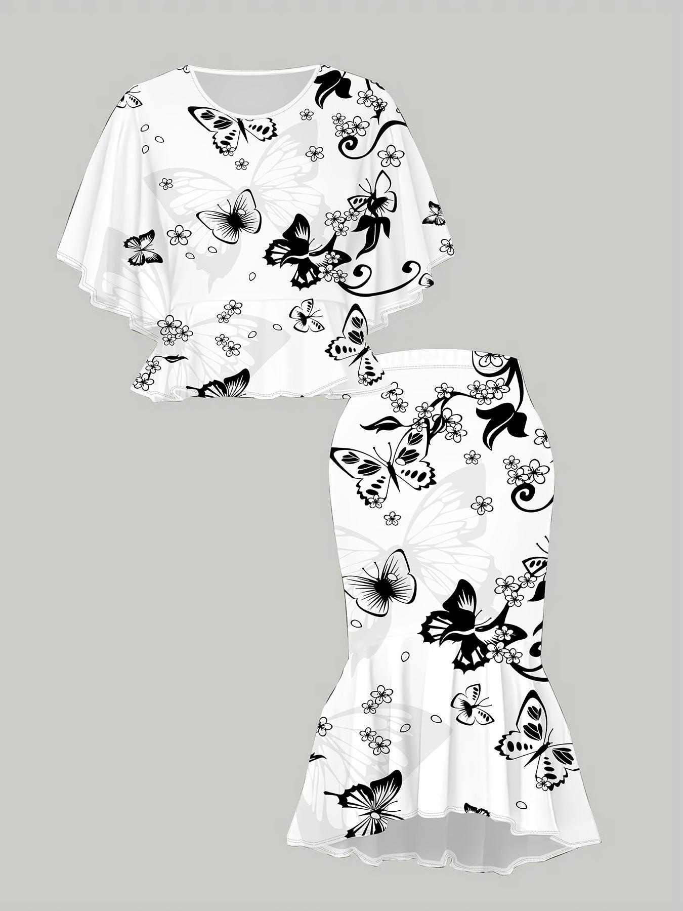 

Женский принт «Классический тотем», напечатанный на 3D-принтере, модный, большого размера, элегантный, универсальный для всех сезонов. Футболка, Юбка и Комплект, Модный Стиль 6XL чёрный