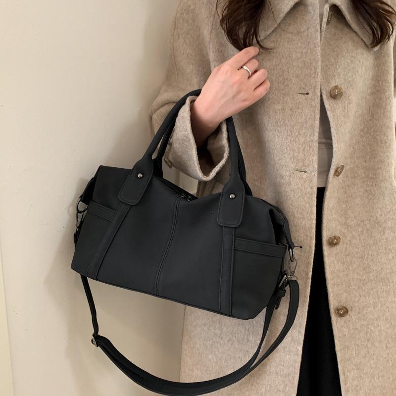 Premium Handbag Women's 2025 New Autumn and Winter Retro Shoulder Messenger Bag Women's Bag Fashion Boston Bag