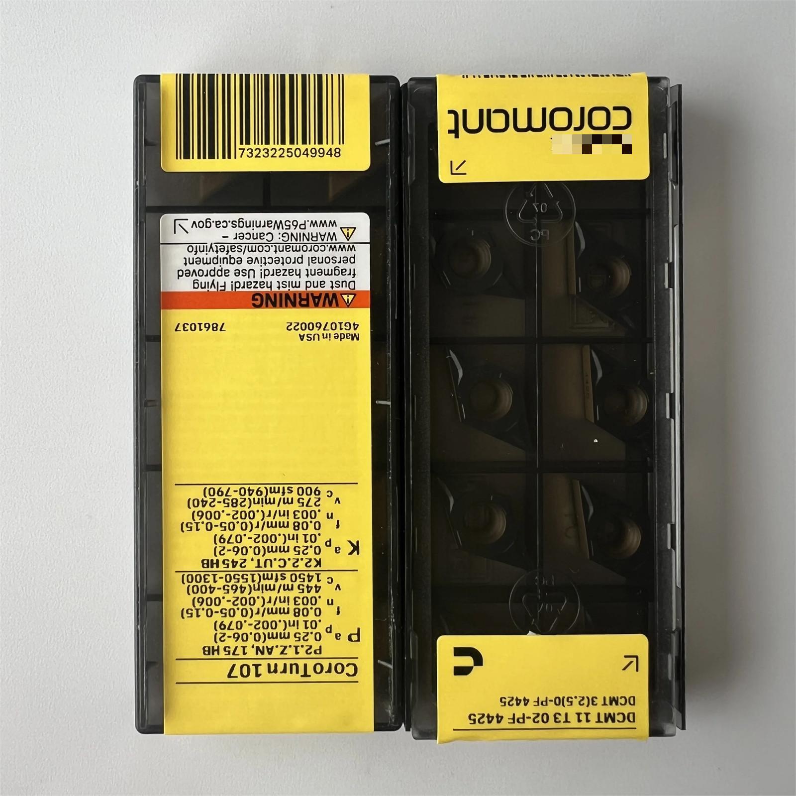 

DCMT11T302-PF4425 / Carbide blade 10 Pcs